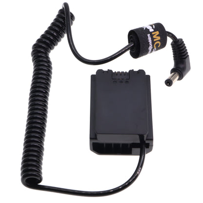 Power Cable DC Barrel to NP-FZ100 Dummy Battery Replaces NP-FZ100 Battery for Sony A1, A7C, A7III, A7RIII, A7SIII, A9 Camera