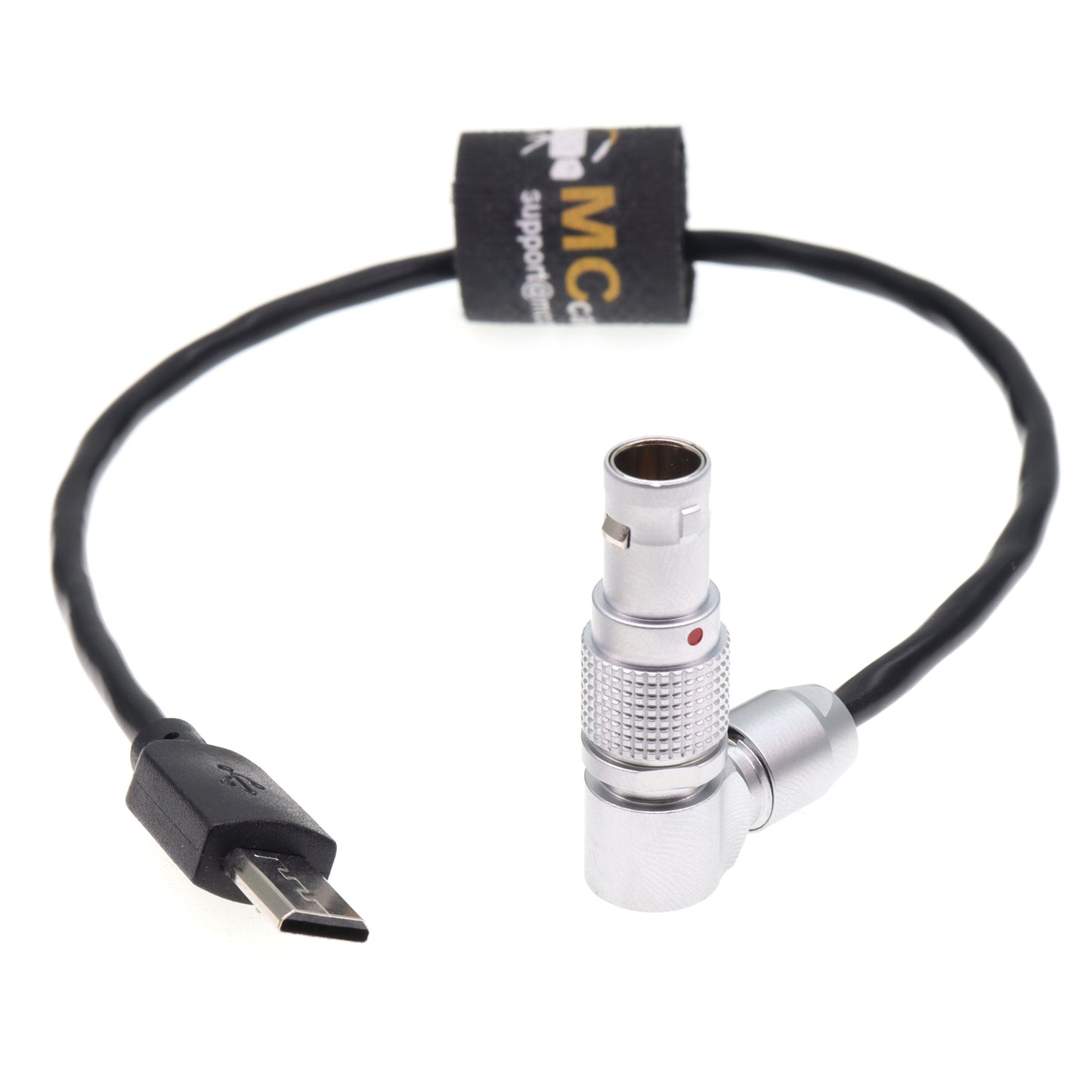 Timecode Cable Rotatable 5Pin for Ambient Recording to Micro-USB for Sony FX3 and FX30 A7M3, A7M4, A7S2, A7S3, A7R3, A7R4, A7R5 Camera