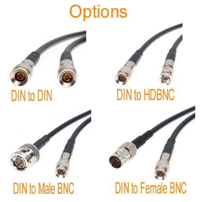 CXP Coaxpress Industrial Camera CXP Cable DIN to DIN Video Data CXP Connection Cable