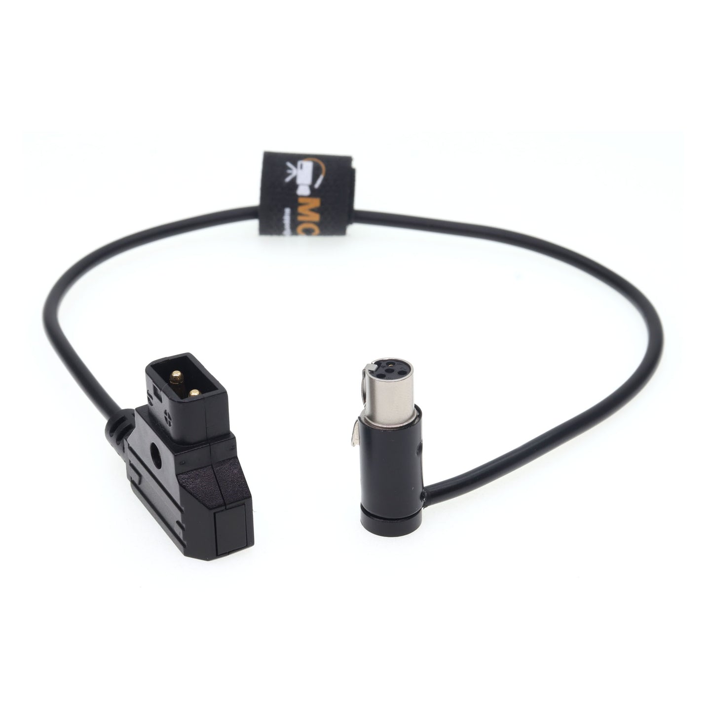 Sound Devices 833 Power Cable, D-TAP To Low Profile TA4F 4-Pin Female Plug for  Scorpio Power Cord