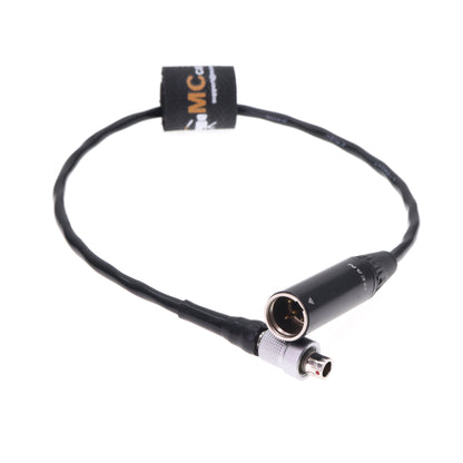 FVB 003 Pin Male to TA4M Mini XLR 4 Pin Male for Sennheiser Waist Pack Microphone for Shure Lavalier Microphone Audio Cable
