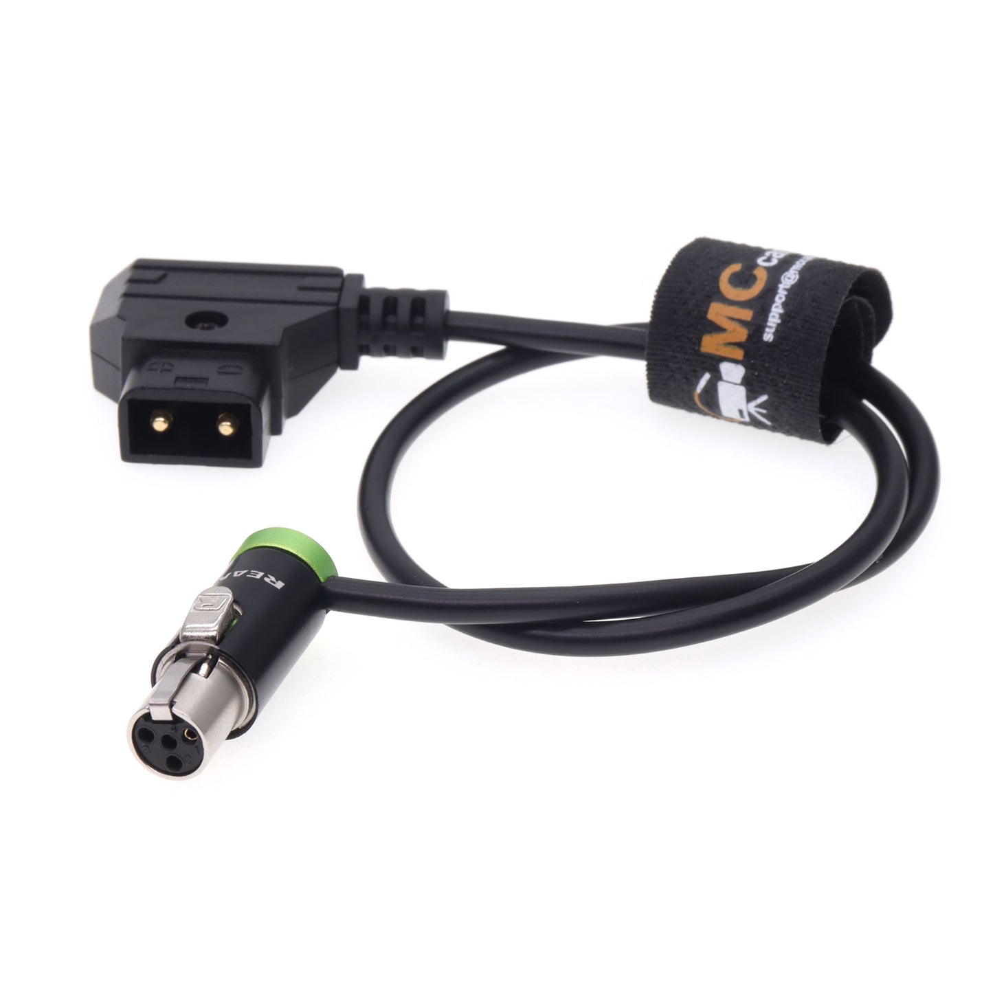 Sound Devices 833 Power Cable, D-TAP To Low Profile TA4F 4-Pin Female Plug for  Scorpio Power Cord