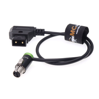 Sound Devices 833 Power Cable, D-TAP To Low Profile TA4F 4-Pin Female Plug for  Scorpio Power Cord