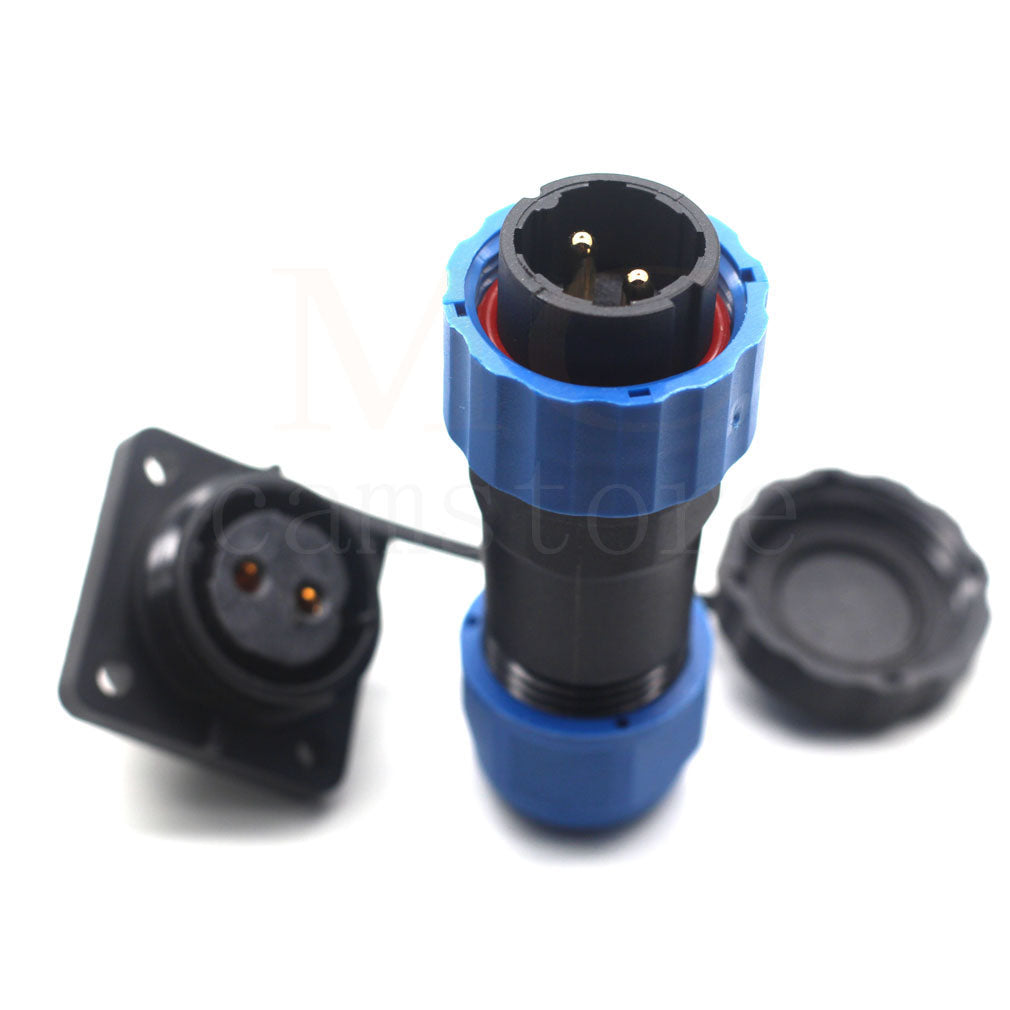 SD20 IP68 Waterproof Connector, 1 - 14 pin IP68 Aviation Power Connector