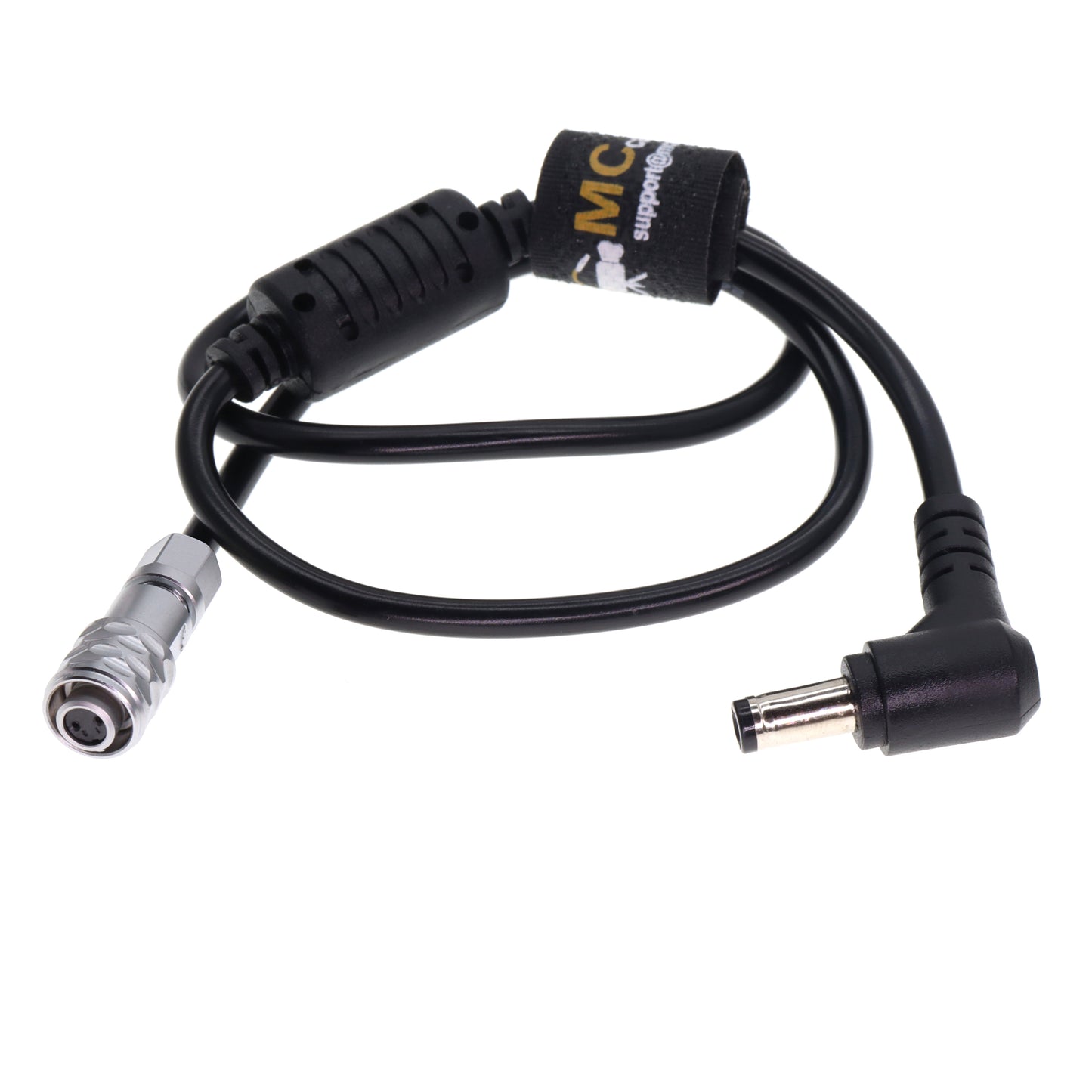 DC 2.5 to BMPCC 4K/6K Camera Weipu 2Pin Female Power Coiled Cable for Blackmagic Pocket Cinema Camera 4K
