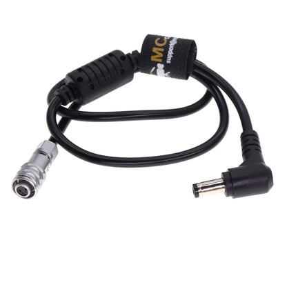 DC 2.5 to BMPCC 4K/6K Camera Weipu 2Pin Female Power Coiled Cable for Blackmagic Pocket Cinema Camera 4K
