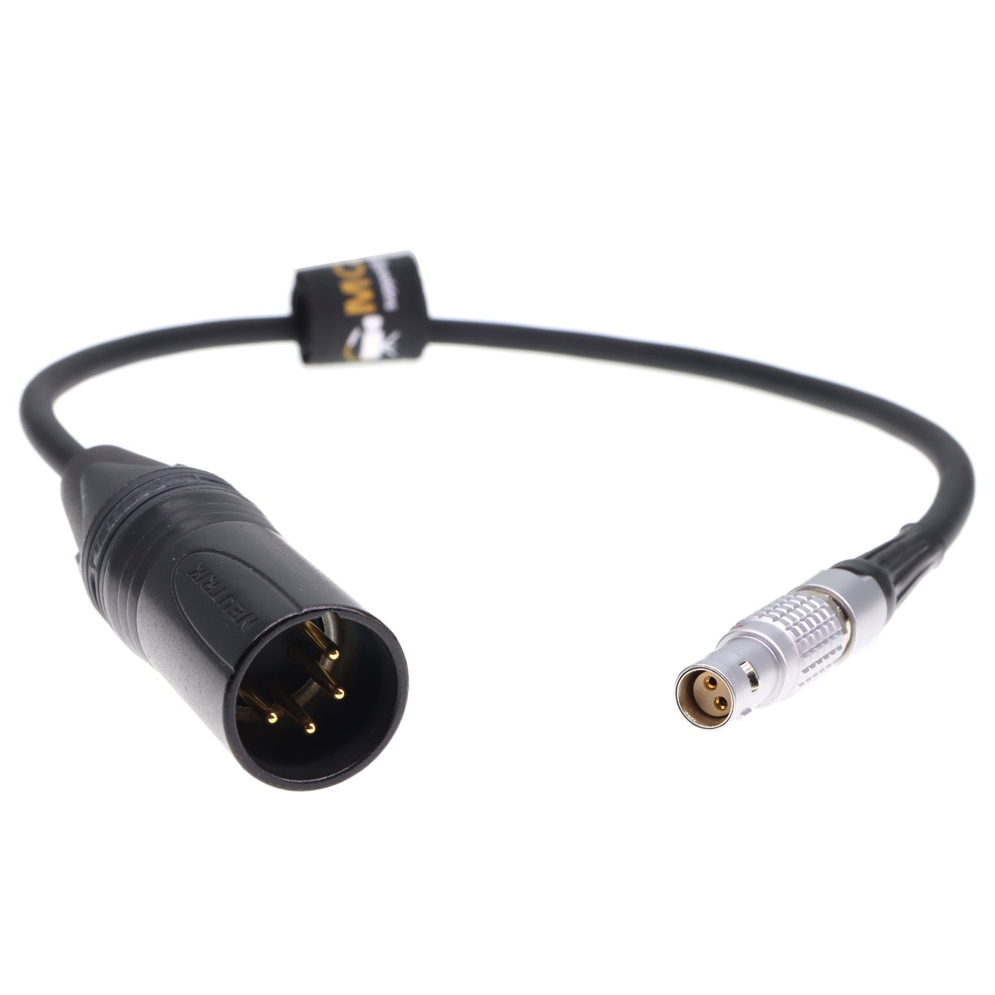 XLR 4 Pin Male to 2 Pin Female 12V Power Cable for RED Komodo 6K Camera