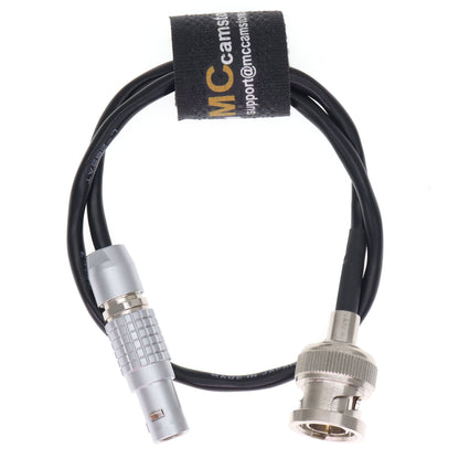 Timecode Cable 0B 5 Pin to BNC for ARRI Alexa Mini Camera for Ambient Lockit UMC-4/Sound Devices 664 633