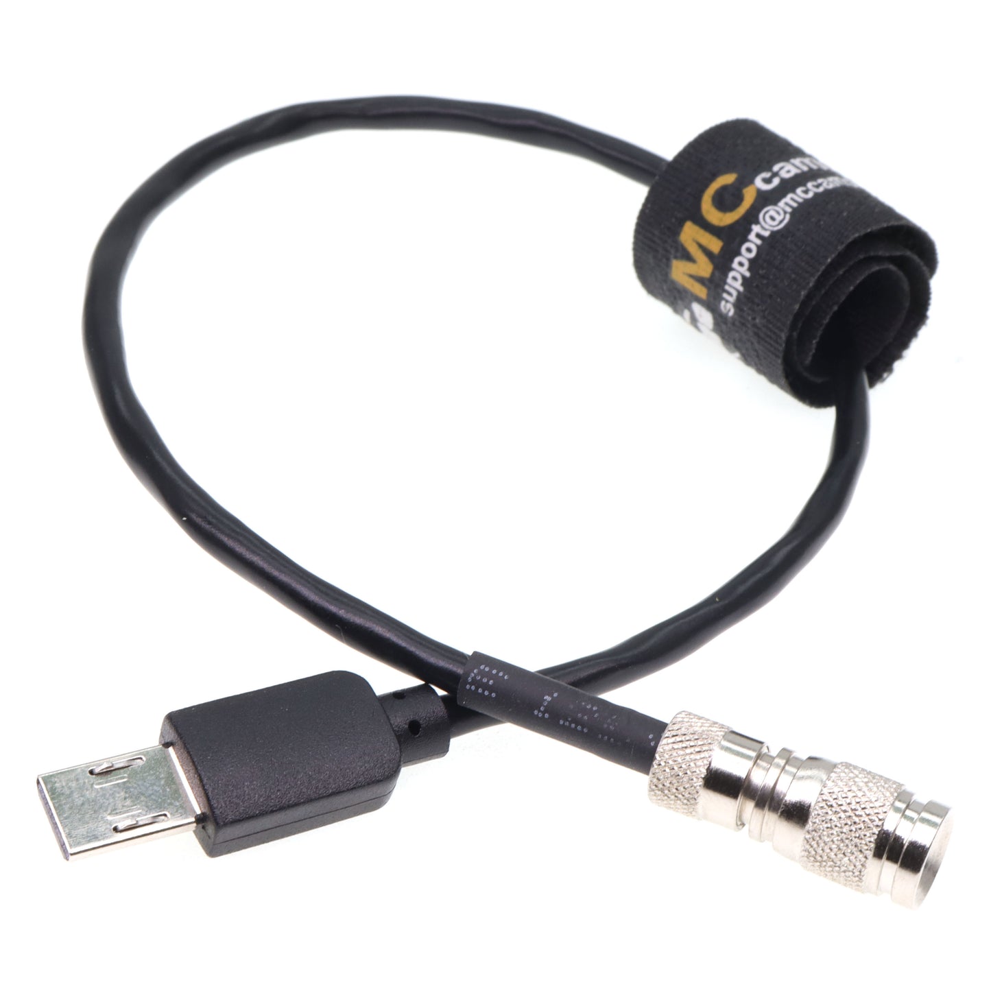 DIN 1.0/2.3 to Micro USB Timecode Cable for Sony FX3 FX30 A7S3 A1 Cameras for Atomos UltraSync ONE