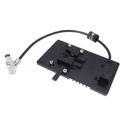 V Lock V-Mount Battery Plate to Right Angle Cable