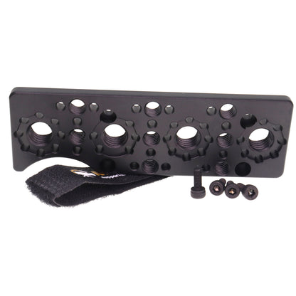Expansion Side Plate for Sony Venice CineAltaV 2 Fixed with M3 Screws, for Multiple 1/4"-20 & 3/8"-16 Screw Hole Expansion Board 100mm