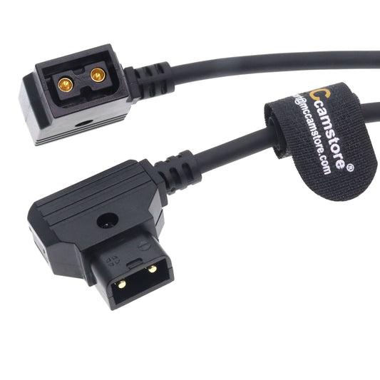 D-tap Male to Female P-tap Extension Power Cable Compatible with Anton-Bauer DSLR Rig IDX V-Mount Gold Mount Battery ARRI Red Camera