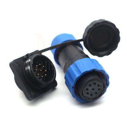 SD20 IP68 Waterproof Connector, 1 - 14 pin IP68 Aviation Power Connector