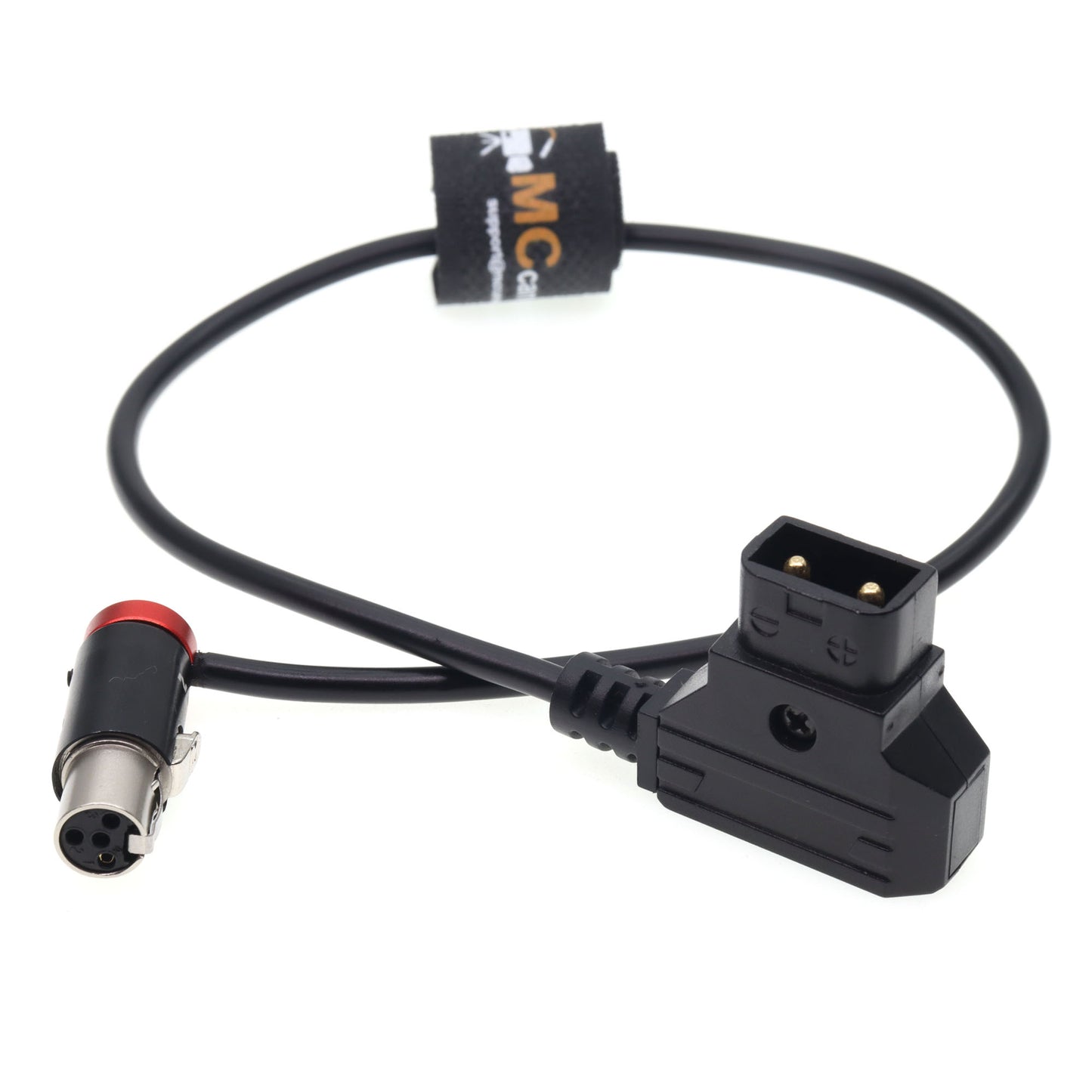 D-tap to Low Profile TA4F Power cable for TVLOGIC VFM-058 Monitor Power Supply Cord