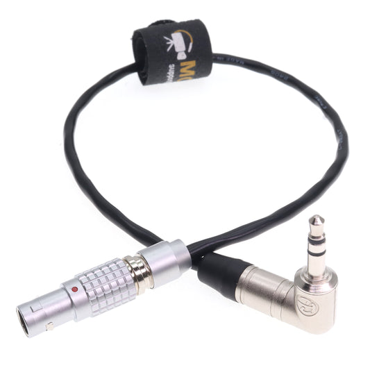 3.5mm TRS Jack to 0B 5pin Male Timecode Cable for Tentacle Sync Time Code Generator to ARRI Alexa Sound Camera Devices