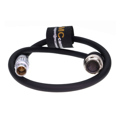 2 Pin to Hirose 20 Pin Male Power Supply Cable for Fujinon Cabrio Lens Zoom Control Cable