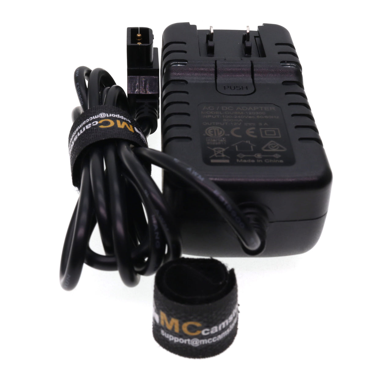 AC 110V-220V Power Adapter Converter Cable to D-tap Camera Power Cable