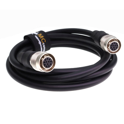 12 Pin Hirose Female to 12-pin Female IO Cable for Sony Panasonic CCD AVT Industrial Camera I/O Trigger Line