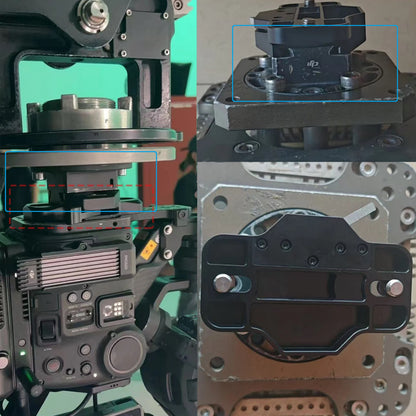 DJI Ronin 2 3-Axis Handheld Gimbal Stabilizer Multifunctional Component Adapter Quick Release Head