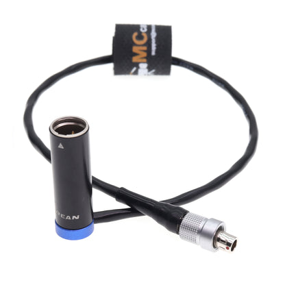 FVB 003 Pin Male to TA4M Mini XLR 4 Pin Male Audio Cable for Sennheiser Waist Pack Microphone for Shure Lavalier Microphone