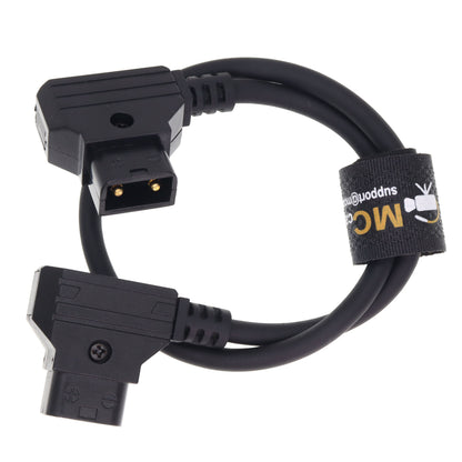 D-Tap Male to Dtap Male Power Extension Cable for DSLR Rig Bauer V-Mount Gold Mount