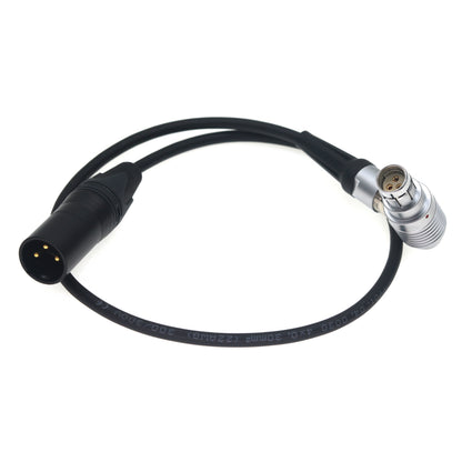 XLR 3 Pin Male to FI 3 Pin Female Power Cable for Phantom VEO High Speed Camera BATTERY BACK UP DC INPUT 20 - 28V DC