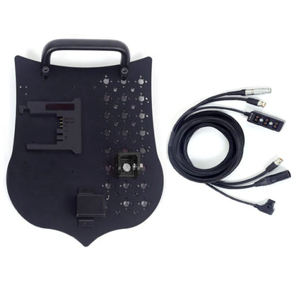 B-mount Battery Power Back XLR 3pin Power Output Handle Fixing Plate for ARRI S35 mini miniLF Camera is used separate