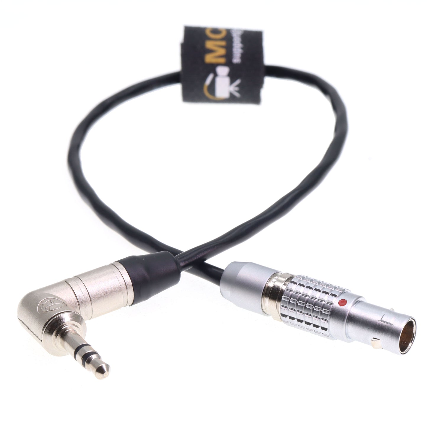 Timecode-Cable for Red Komodo Tentacle Sync 3.5mm TRS Right-Angle to EXT 9-Pin Male