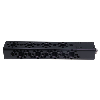 Portable Top Handle Extension with 3/8 1/4 Locating Pins for Sony ARRI RED Camera, Multiple Mounting Holes, Professional Video Accessories Al DIY Fixture Camera Handle Grip