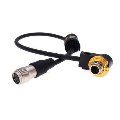 HR25A-9P-20P Hirose 20 Pin Male to Female Extension Cable for Canon Cinema CN-E 18-80 Servo Lens to ZSG-C10 FPD-400D ZSD-300D Zoom Controller