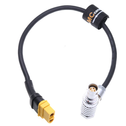 Right Angle 6 Pin Female to XT60 Female Power Cable for RED Komodo-X V-Raptor DSMC2 Epic/Gemini/Scarlet-W/Raven/WEAP for DJI Ronin 4D