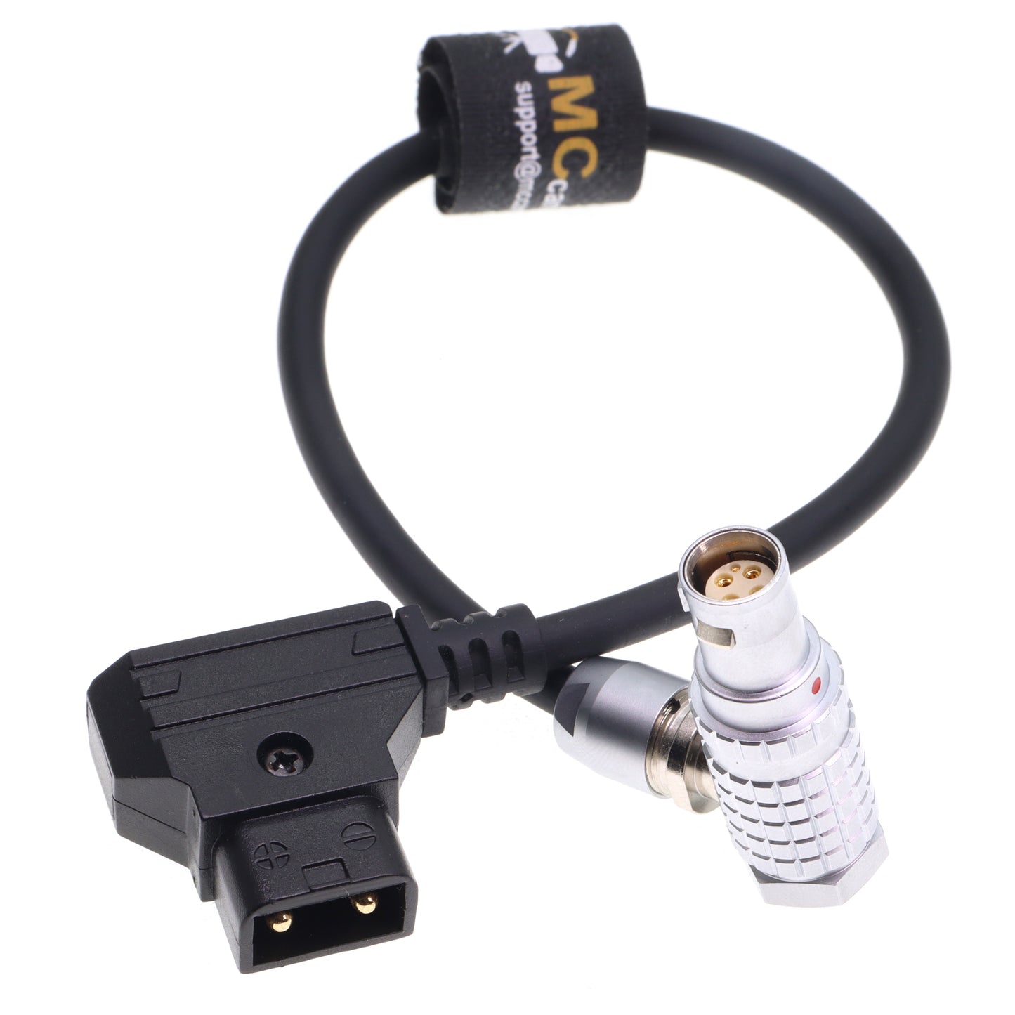 RED DSMC2 D-tap to 1B 6 Pin Female Right Angle Power Cable for RED Komodo-X| V-Raptor| Scarlet| Epic| Helium| Weapon Camera, for DJI Ronin 4D