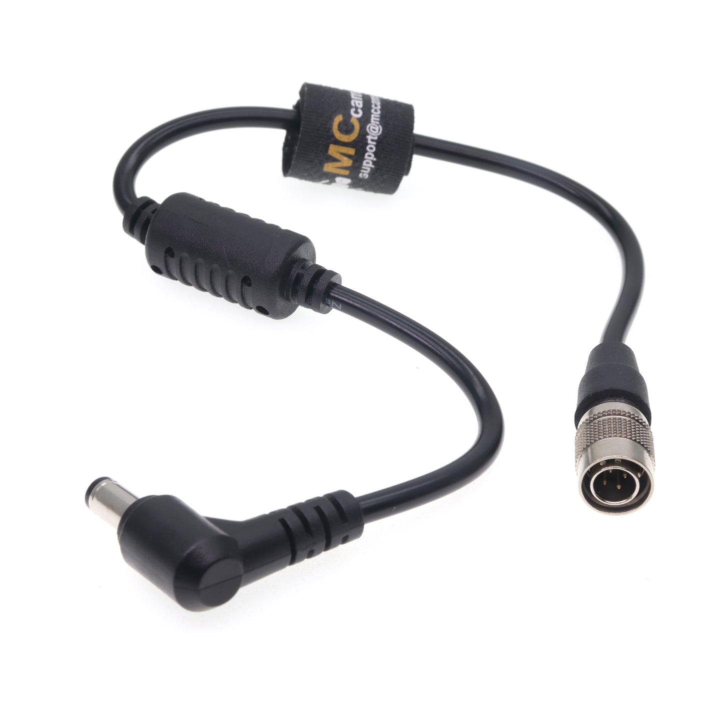 DC 2.5 to Hirose 4 Pin Male Power Cable for Blackmagic Cinema Camera 4K, for Sound Devices 633/644/688