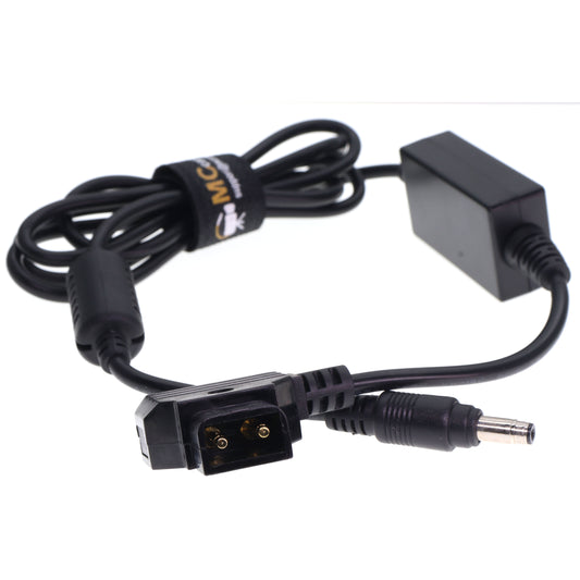 D-Tap to Right Angle DC 8.4V Power Cable for Canon C100 C300 C500 Camera XF100 XF105 XF300 XF305