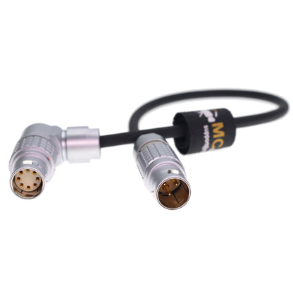 2B 3Pin Tiffen Steadicam M-1 M2 Ultra/Master to Rotatable 8Pin Female 12V Power Cable for Alexa 35, Alexa Mini, Alexa Mini LF and Amira Camera