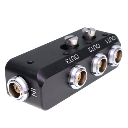 RS 3 Pin Female in to 3X RS 3 Pin Female Out Power Splitter Box for Sony Venice Rialto Tilta ARRI Alexa DSMC2 Camera, 1 to 3 Triple