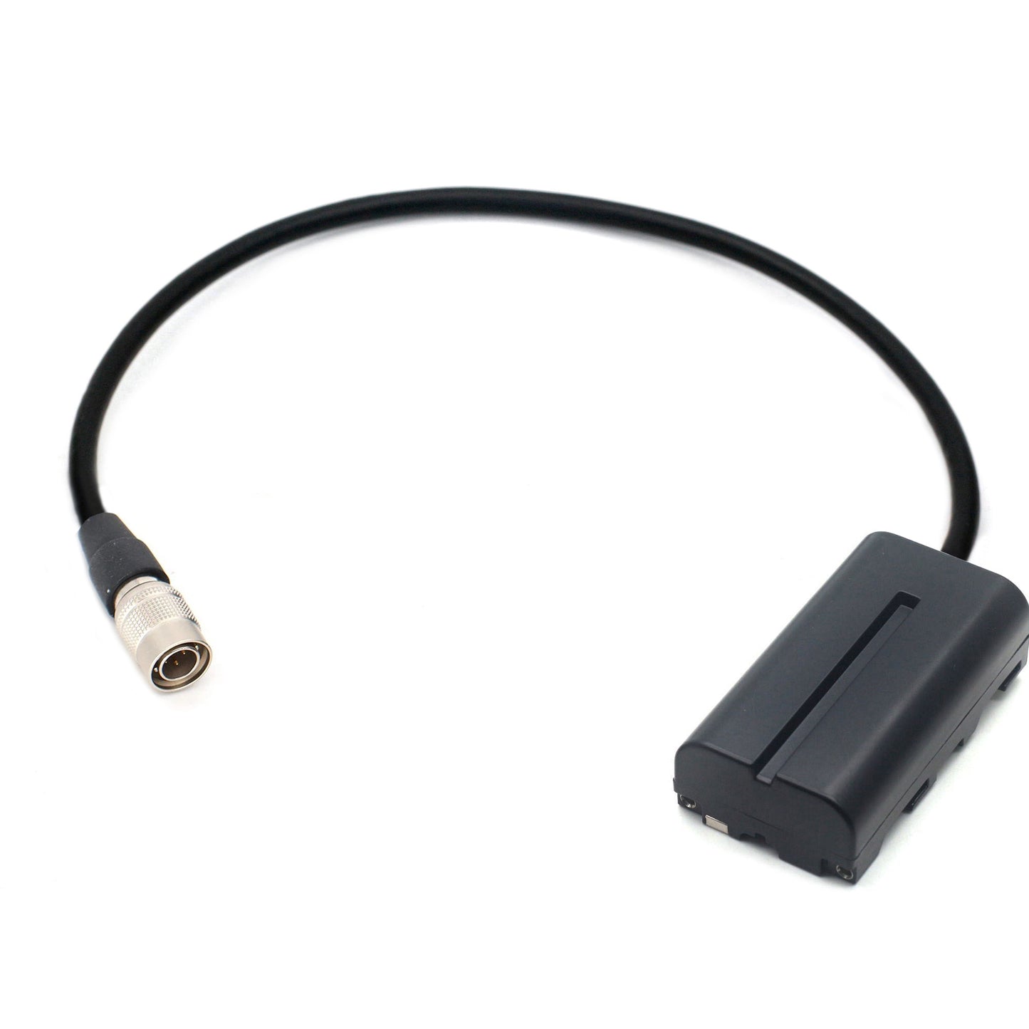 Hirose 4pin to NP F Dummy Battery DC Coupler For SONY NP-F550 NP-F960 NPF970