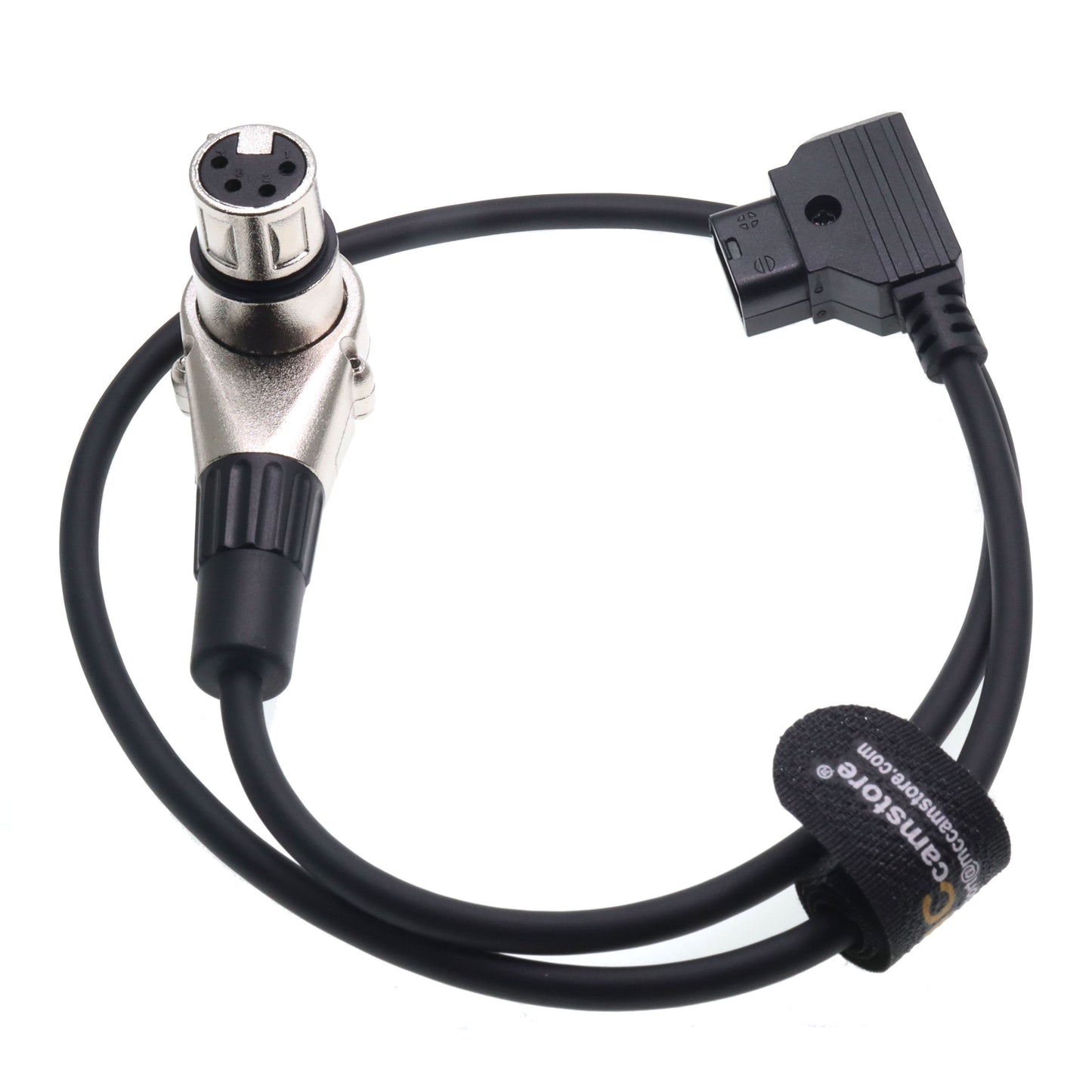 XLR 4 Pin Female to D Tap Power Cable for Sony Venice F55 SXS Camera for Practilite 602 DSLR Camcorder