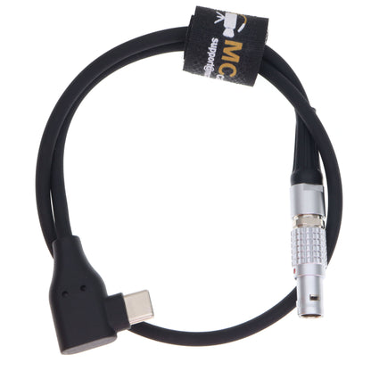 RS4 RS3 Pro RS2 Gimbal USB C Type-C to 7 Pin Male Nucleus M Power Cable for DJI to Nucleus-M Lens Follow Focus Motor