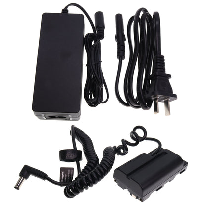 NP-F550 Dummy Battery AC Power Adapter Kit for Sony F550/770/570 NP-F970 CCD-SC55 TR516 TR716 TR818 TR910 TR917 Power Your Led Light and Feelword/Atomos Ninja V Monitor