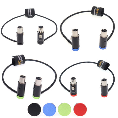 Low Profile TA3F to TA3F Audio Cable for Sound Devices 688 788 for Lectrosonics Octopack 8 Channels