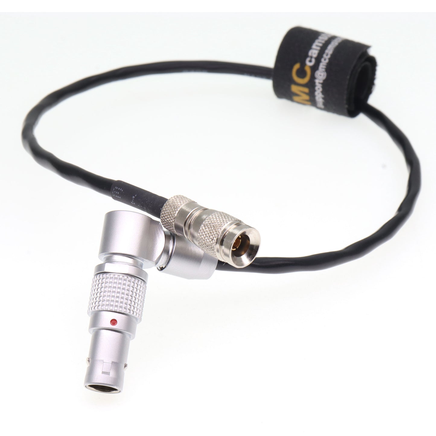 DIN 1.0/2.3 to Rotatable 0B 5 Pin Timecode Cable for Ultrasync One for Sound Devices 633 Time Code Sync