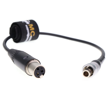 FVB.00.303 3 Pin Male to TA3F Mini XLR 3Pin Audio Cable for Zaxcom ZFR300 ZFR400 Sennheiser SK2000 Wisycom MTP40
