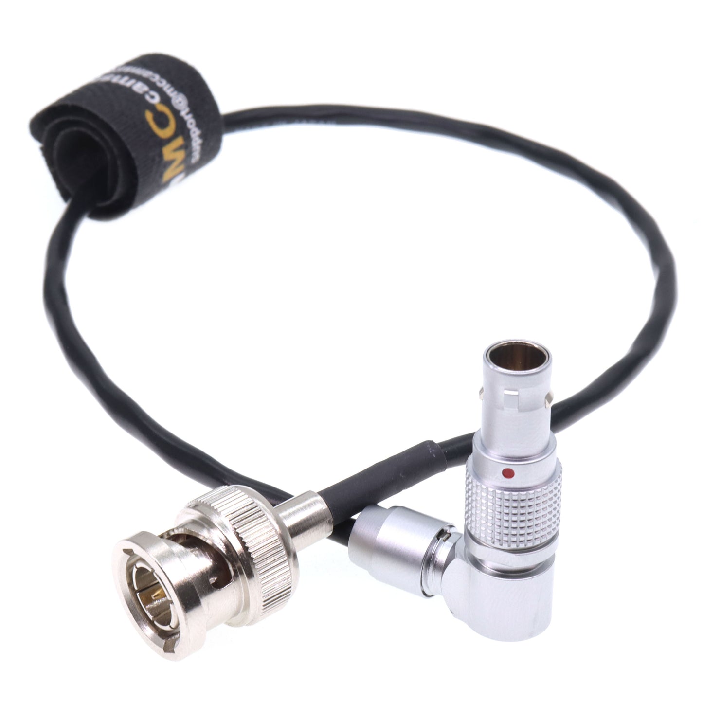 BNC Male to 0B 9 Pin Male Timecode Cable for Sound Devices Zaxcom for RED V-Raptor Komodo Camera