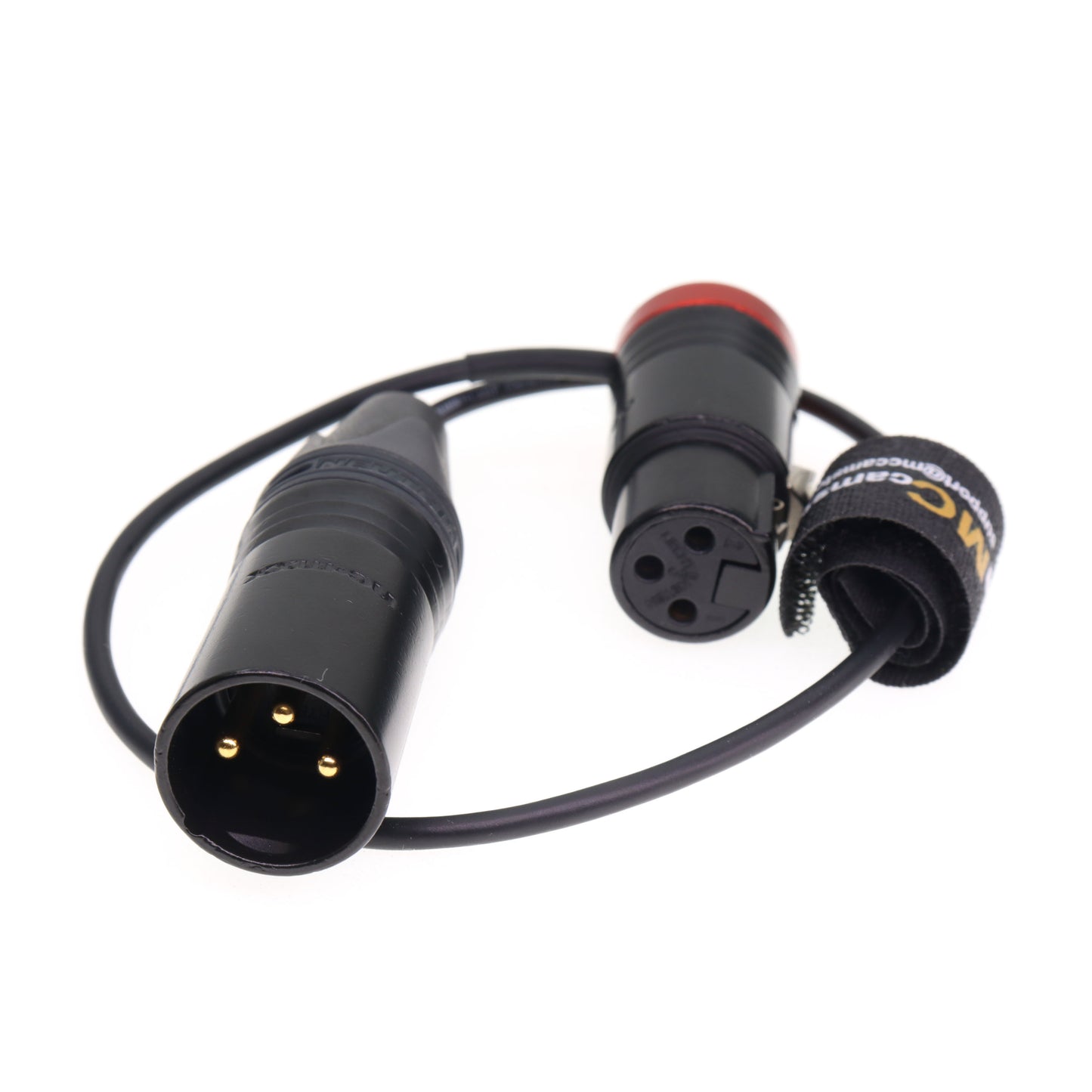 Low-Profile XLR 3 Pin Female to Male Ultra-Flexible Audio Cable for Sony|Canon|Blackmagic Pro Cameras & Studio Mixer Balanced Microphone Audio Cables