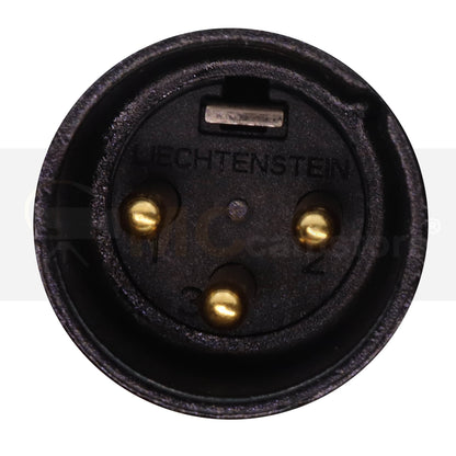 Low Profile TA5F to Dual XLR 3Pin Male Audio Cable for Sound Devices 633 for Zaxcom QRX200