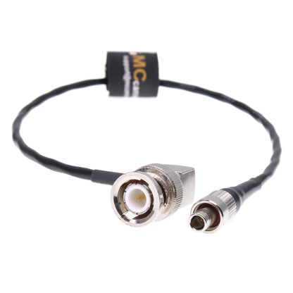 Signal Cable FVS.00.250 Coaxial Plug to Right Angle BNC Signal Line for Sennheiser 3041 Receiver