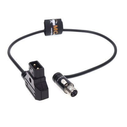 D-tap to Low Profile TA4F Power cable for TVLOGIC VFM-058 Monitor Power Supply Cord