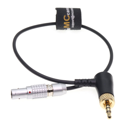 Lock 3.5 TRS Mini Jack To EXT 9 Pin Timecode Cable for Deity TC-1 for RED Komodo RED V-Raptor Time Code Sync