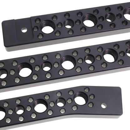 Expansion Board with 1/4"-20 & 3/8"-16 Screw, Side Plate with Fixed M3 Screw for Sony Venice CineAltaV 2, Plate Long 162mm